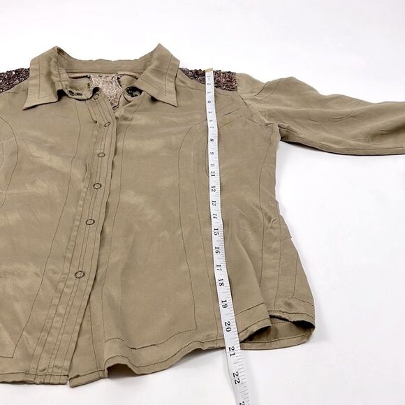 Da-Nang Silk Button Down Shirt - Picture 5 of 13